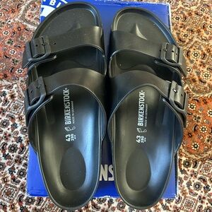 NEW Birkenstock Men’s Essentials Waterproof Slide Sandal Size 43 EU/ 10-10.5 US